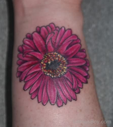 Wonderful Daisy Tattoo Design