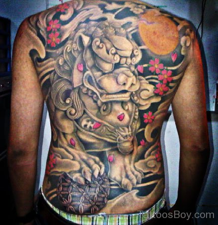 Amazing Tattoo On Back