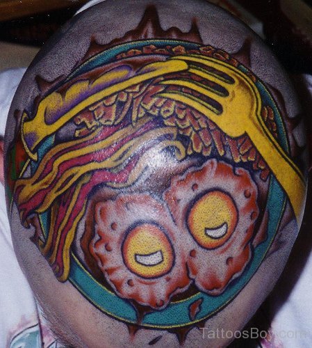 Amazing Tattoo On Head