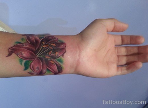 Awesome Flower Tattoo Design