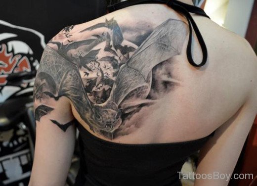 Bats Tattoo Design 