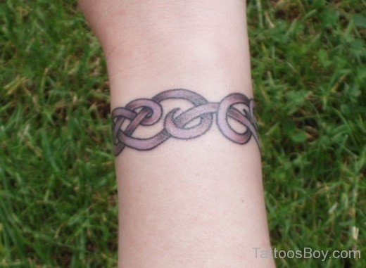 Chain Tattoo On Wrist