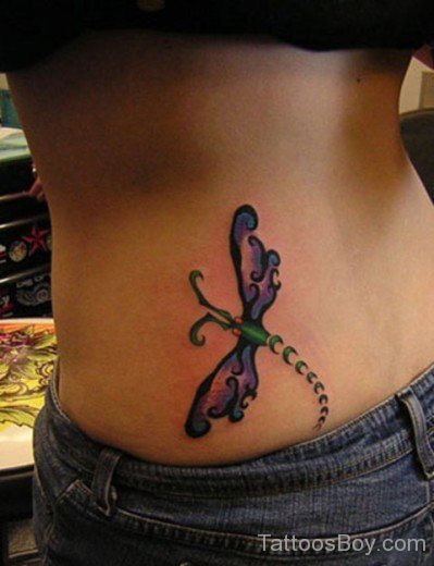 Awesome Dragonfly Tattoo Design
