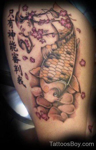 Awesome Fish Tattoo 