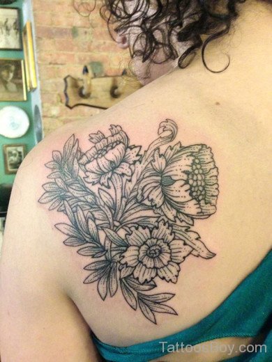 Nice Flower Tattoo Design
