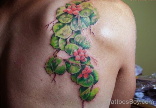 Fruit Tattoo On Back