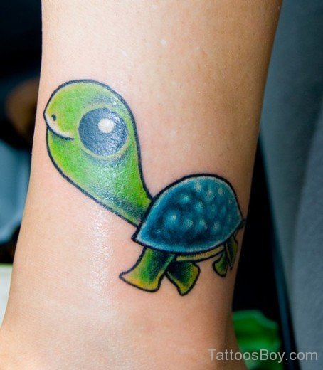 Impressive Turtle Tattoo Design