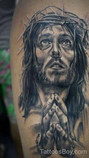 Jesus Tattoo Design