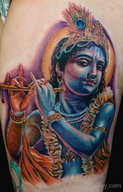 31 Krishna Tattoo Designs That Are Simple Yet Powerful