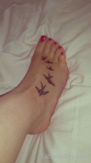 Nice Birds Tattoo Design