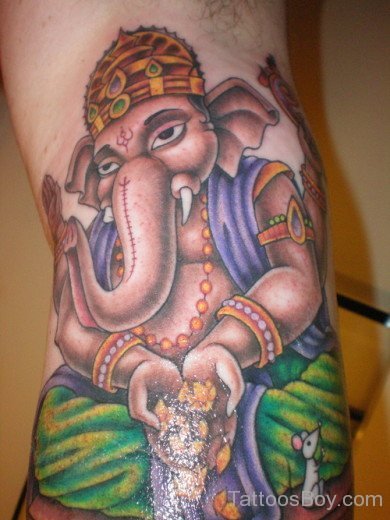 Nice Ganesha TattooDesign