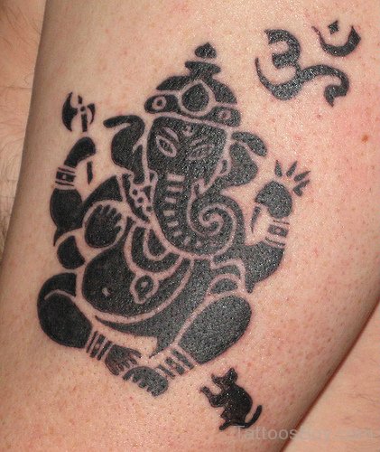  Ganesha Tattoo Design