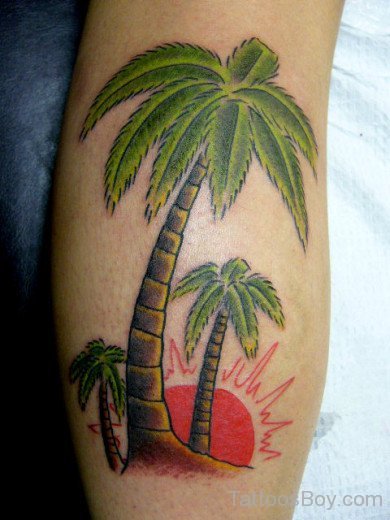 Palm Tattoo Design