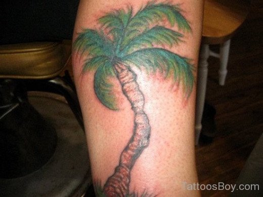 Palm Tree Tattoo Design