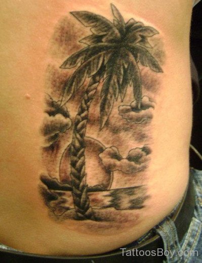 Stylish Tree Tattoo Design