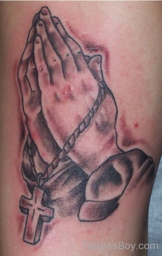 Praying Hand Tattoo Design