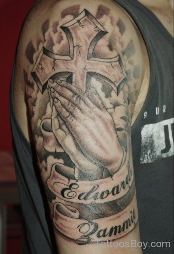 Praying Hand Tattoo 