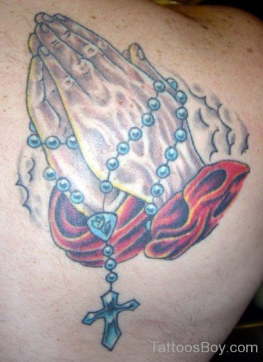 Rosary Tattoo Design