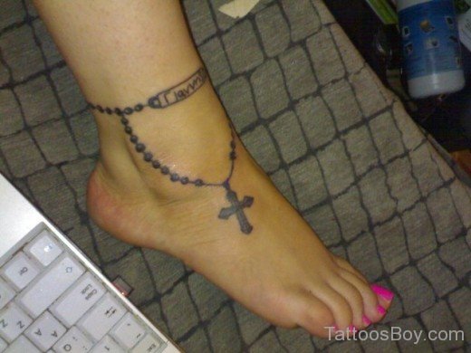 Rosary Tattoo Design