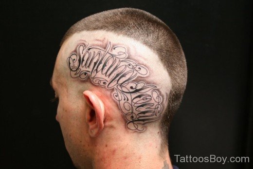 Stylish Word Tattoo Design