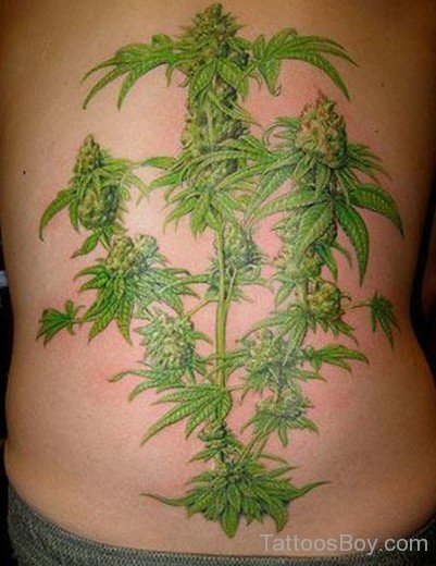 Tree Tattoo On Lower Back