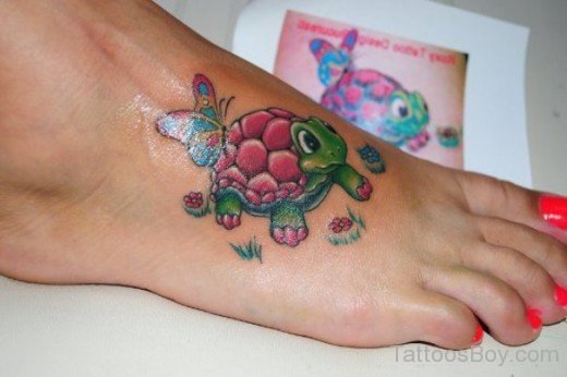Fantastic Turtle Tattoo Design