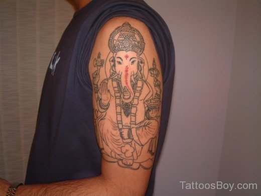 Unique Ganesha Tattoo Design