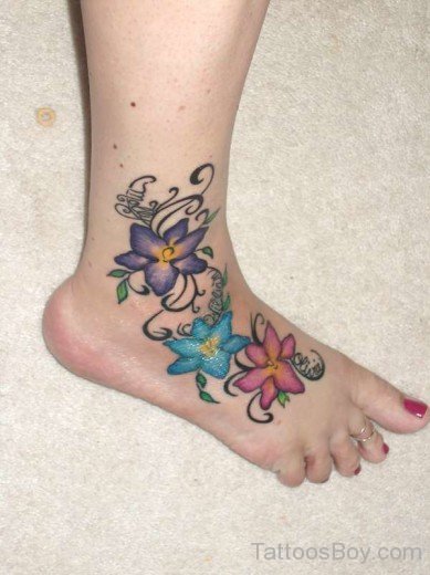 Wonderful Flower Tattoo