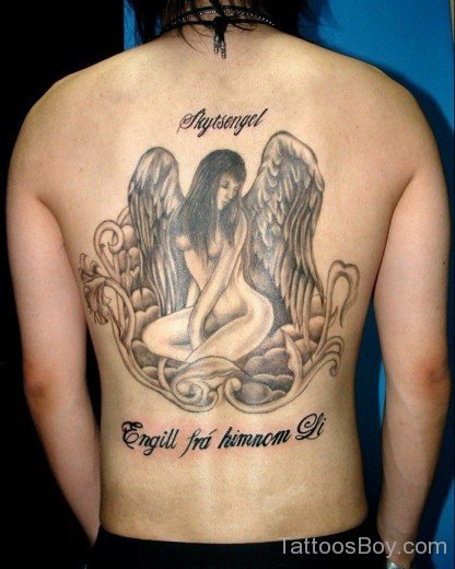 Awesome Angel Tattoo