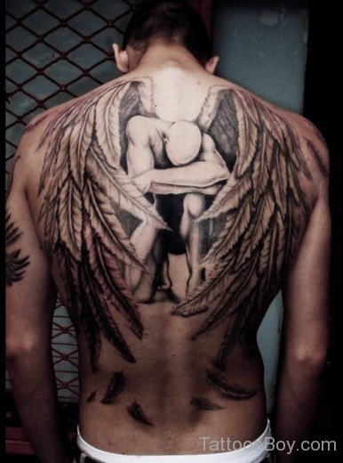 Amazing Angel Tattoo Design