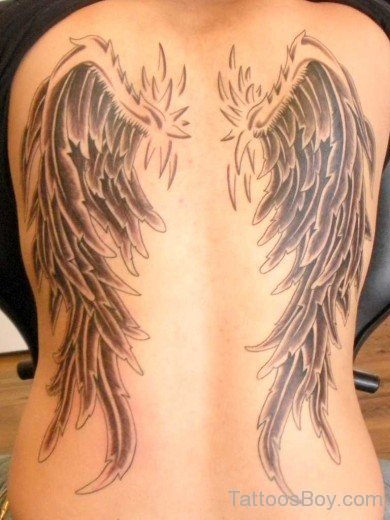 Angel Wings Tattoo Design