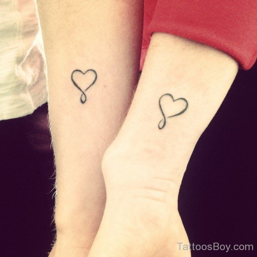 Attractive Heart Tattoo Design