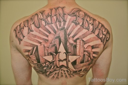 Awesome Back Tattoo