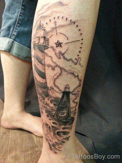 Leg Tattoo