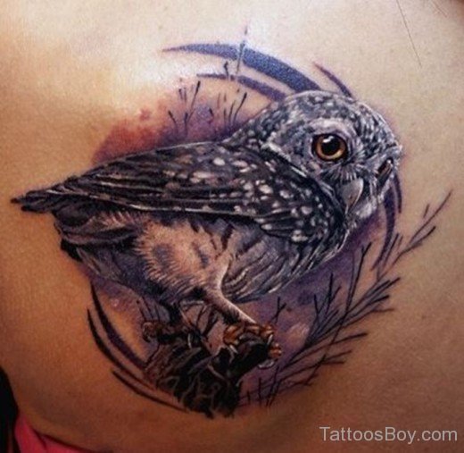 Awesome Owl Tattoo Design