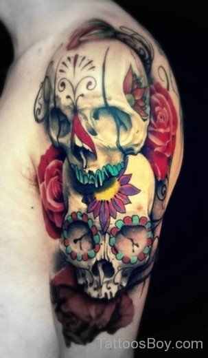 Awesome Skull Tattoo Design