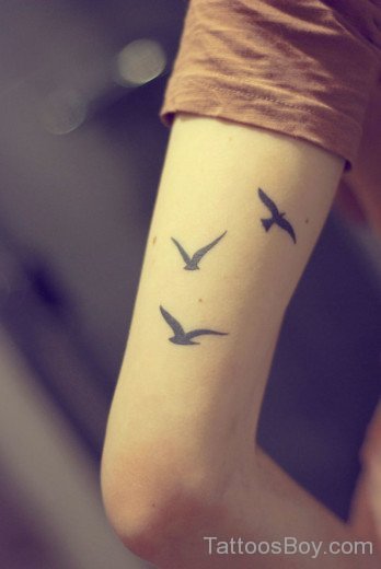 Bird Tattoo Design On Shoulder