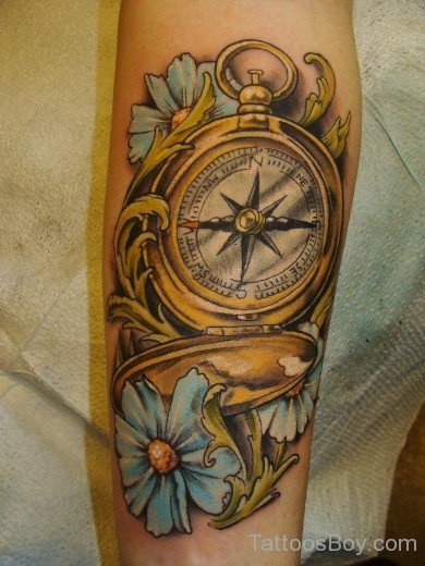 Compass Tattoo