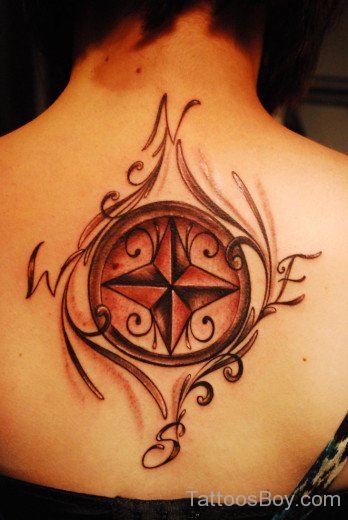 Compass Tattoo 