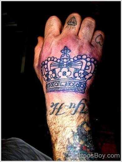 Wonderful Crown Tattoo 