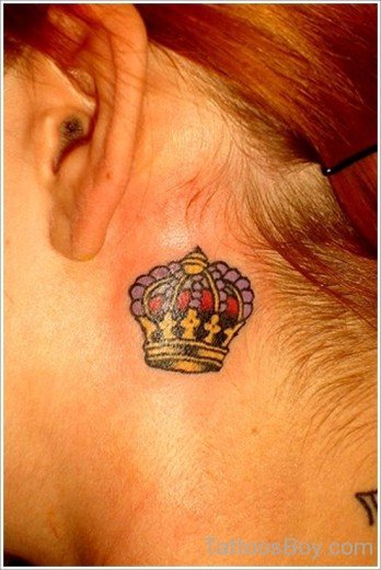 Crown Tattoo Design