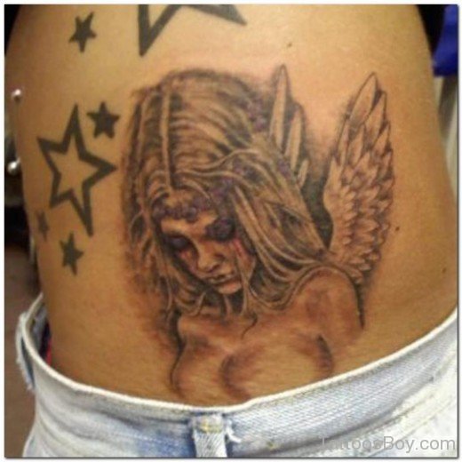  Angel Tattoo Design