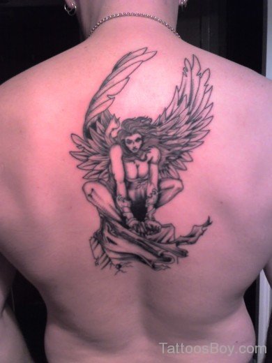 Fantastic Angel Tattoo Design