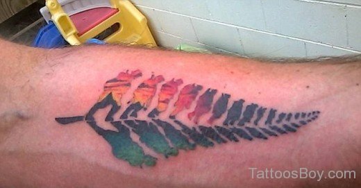 Fern Leaf Tattoo