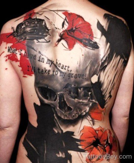 Awesome Skull Tattoo