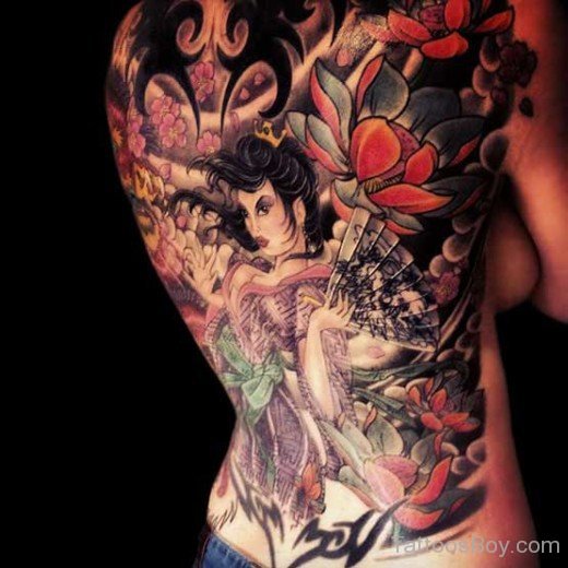 Full Back Tattoo