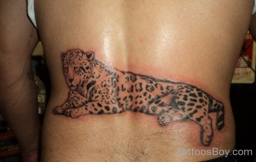 Jaguar Tattoo On Lower Back