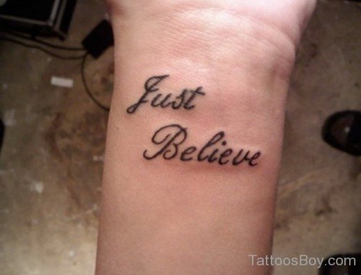 Just Believe