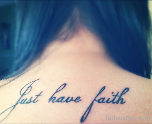 Just Have Faith