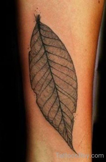 Leaf Tattoo Design